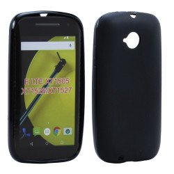 Motorola Moto E LTE (2015) TPU Gel Case (Black)